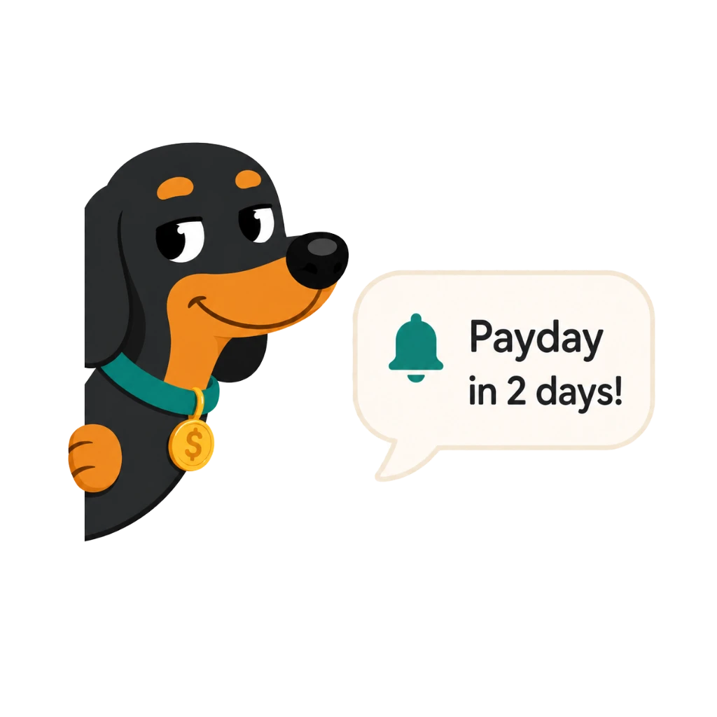 Karl reminding you that payday is in 2 days